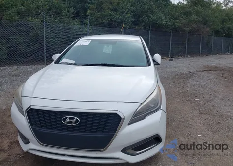 2016 Hyundai Sonata Hybrid Se from USA, damaged, VIN KMHE24L17GA023142